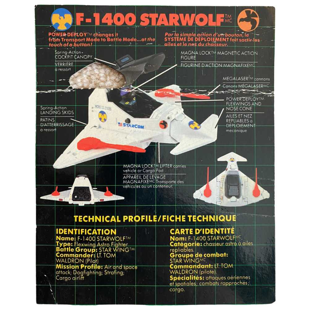 Starcom F-1400 Starwolf - Coleco (StarCom) action figure collectible - Main Image 4