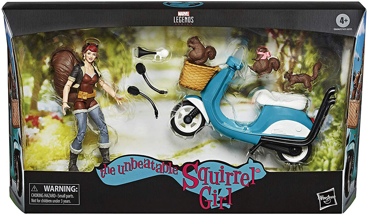 Squirrel Girl & Scooter - Hasbro (Marvel Legends) action figure collectible [Barcode 5010993655540] - Main Image 4