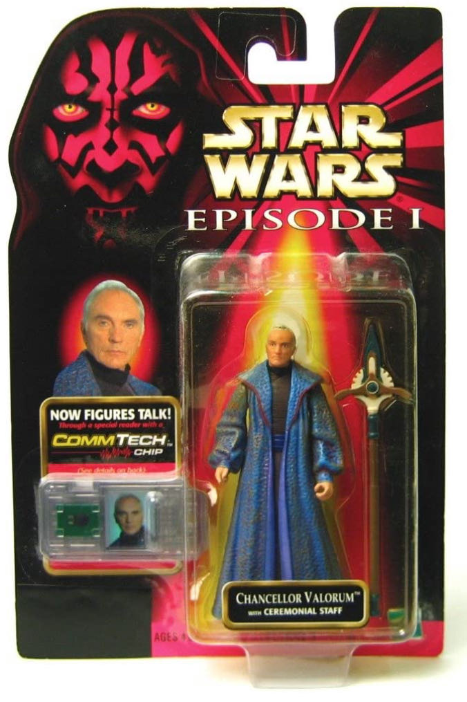 Chancellor Valorum W/ Ceremonial Staff - Hasbro (Star Wars) action figure collectible [Barcode 076281841328] - Main Image 4
