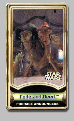 Fode and Beed (Podrace Announcers) - Hasbro (Star Wars Power Of The Jedi) action figure collectible [Barcode 076930844748] - Main Image 4