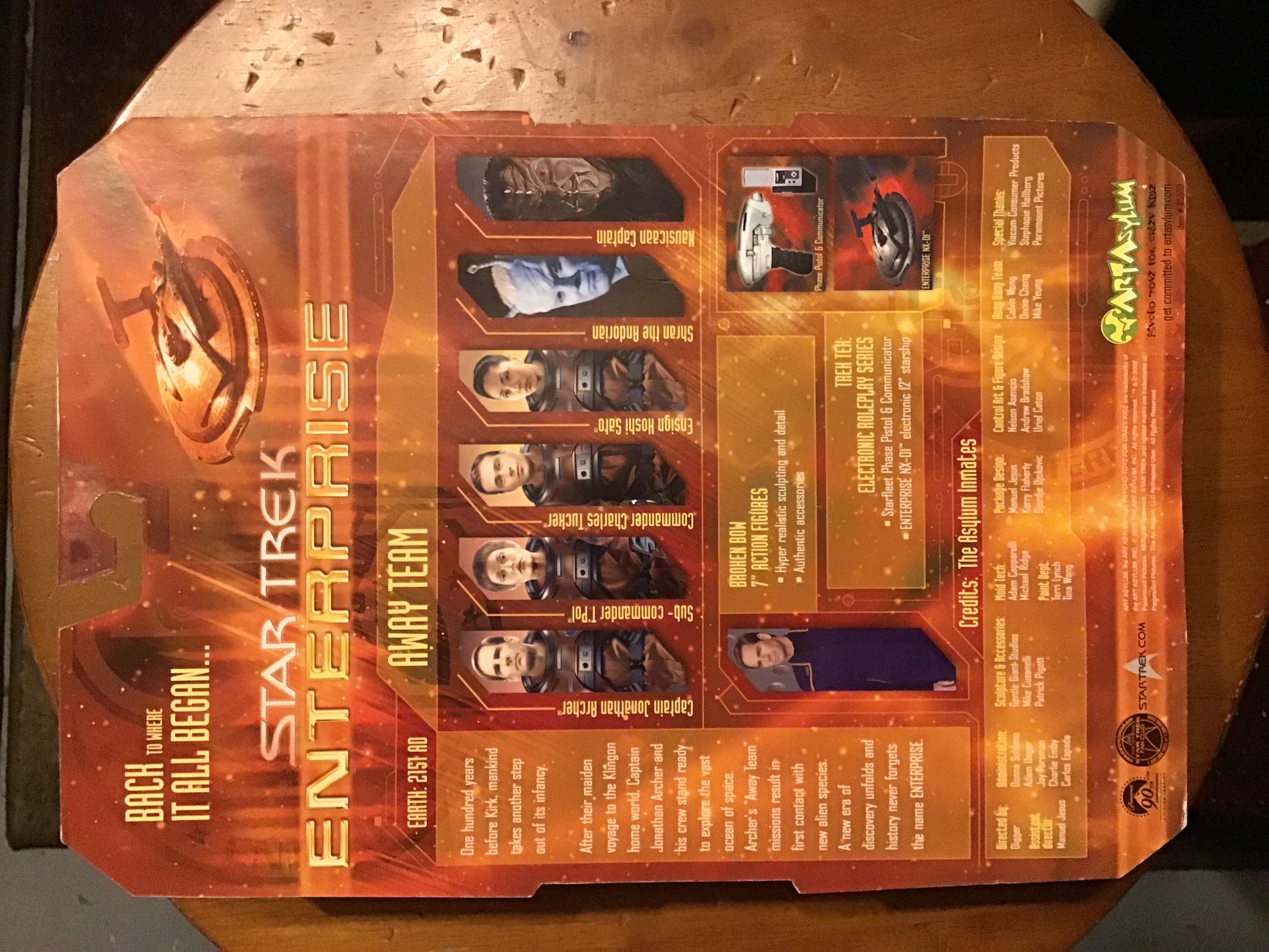 Star Trek Enterprise- Away Team- Nausicaan - Art Asylum (Star Trek Enterprise - Away Team) action figure collectible - Main Image 3