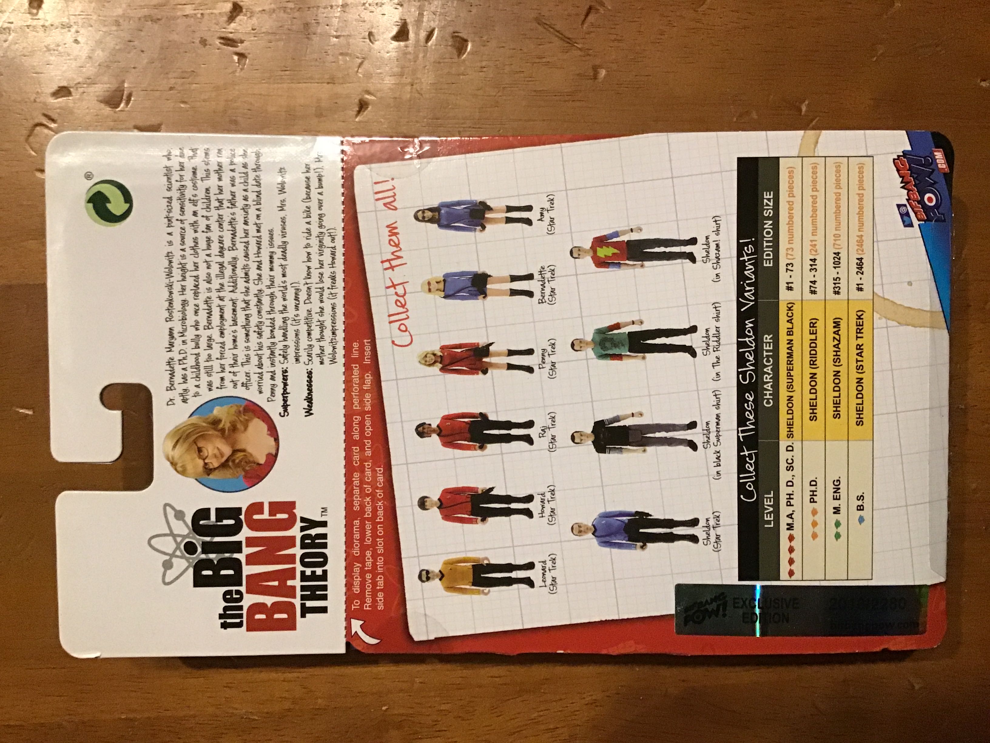 Bernadette - Bif Bang Pow (The Big Bang Theory - Star Trek) action figure collectible [Barcode 814826015847] - Main Image 2