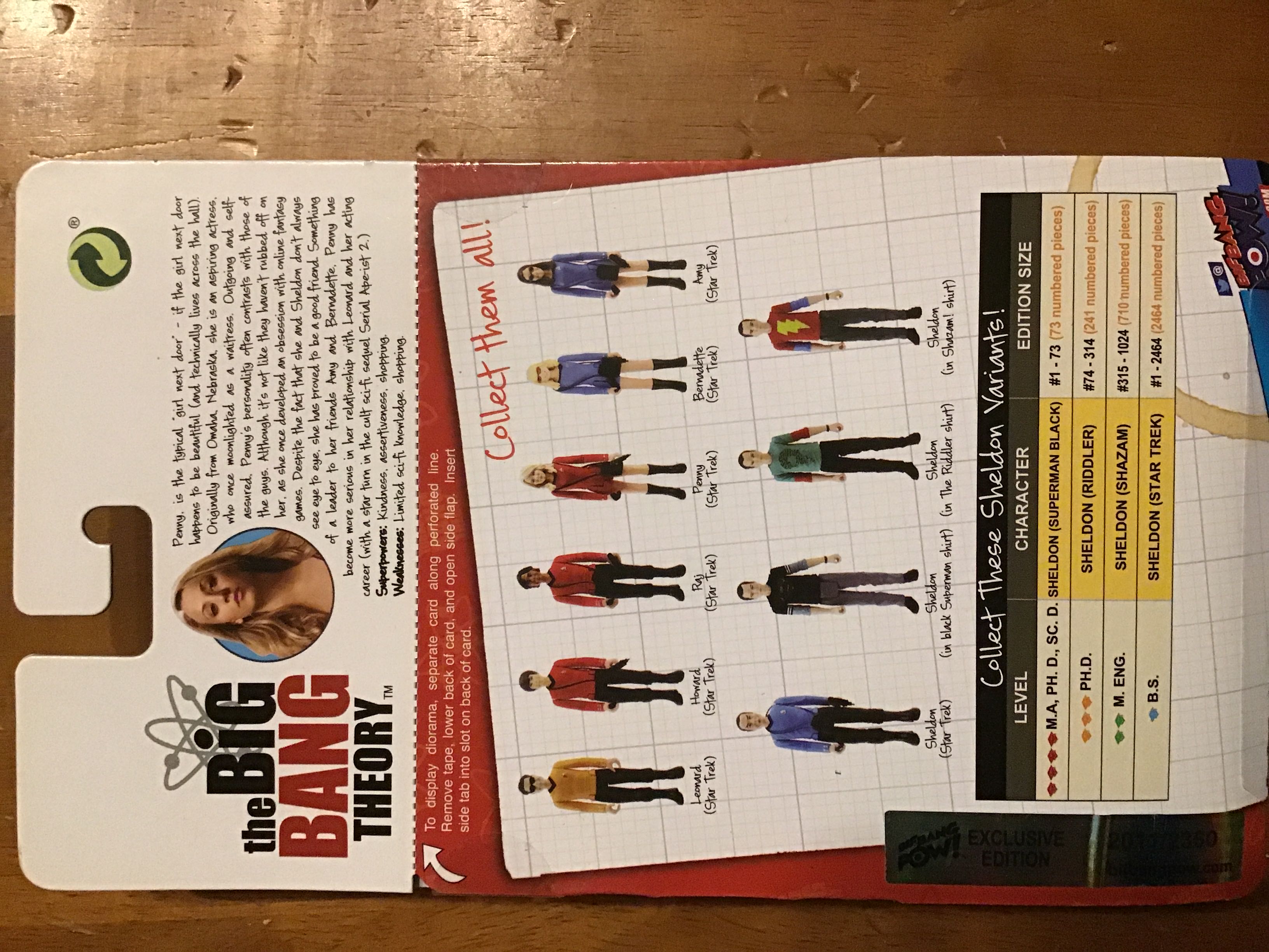 Penny - Bif Bang Pow (The Big Bang Theory - Star Trek) action figure collectible [Barcode 814826015830] - Main Image 2