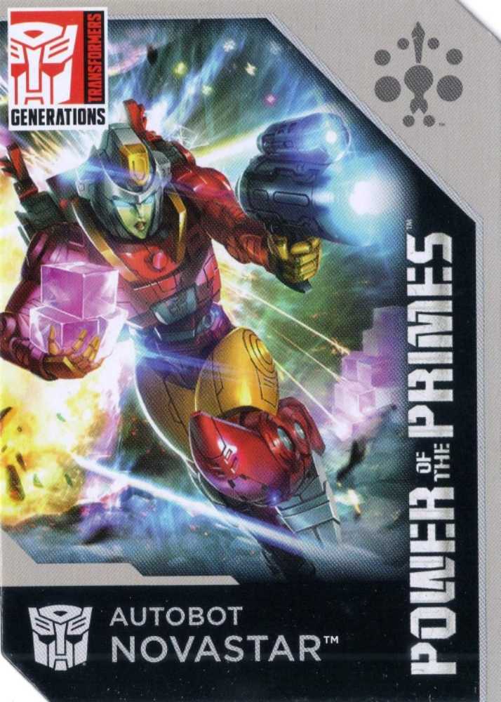 PP-35 Autobot Novastar ✅ - Hasbro (Transformers: PW Trilogy Power Of The Primes) action figure collectible [Barcode 630509724215] - Main Image 4