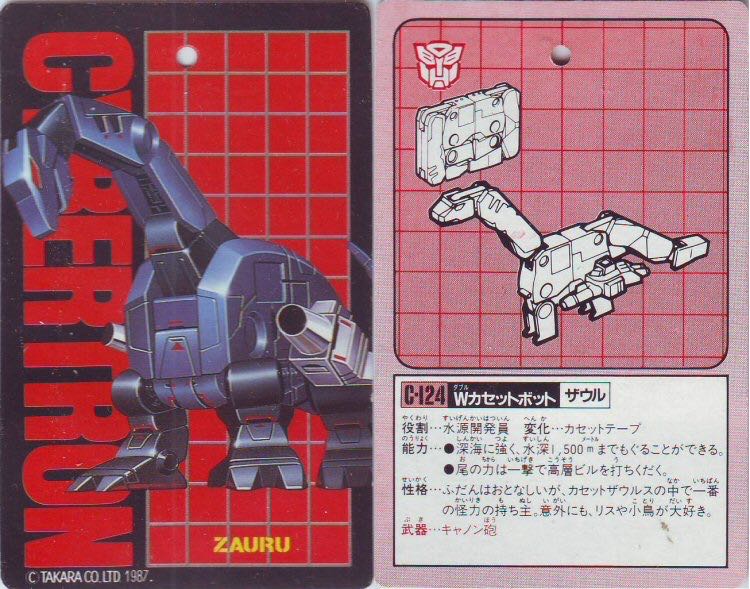 G1 Zauru Reissue - Hasbro (G1 Reissue) action figure collectible - Main Image 2
