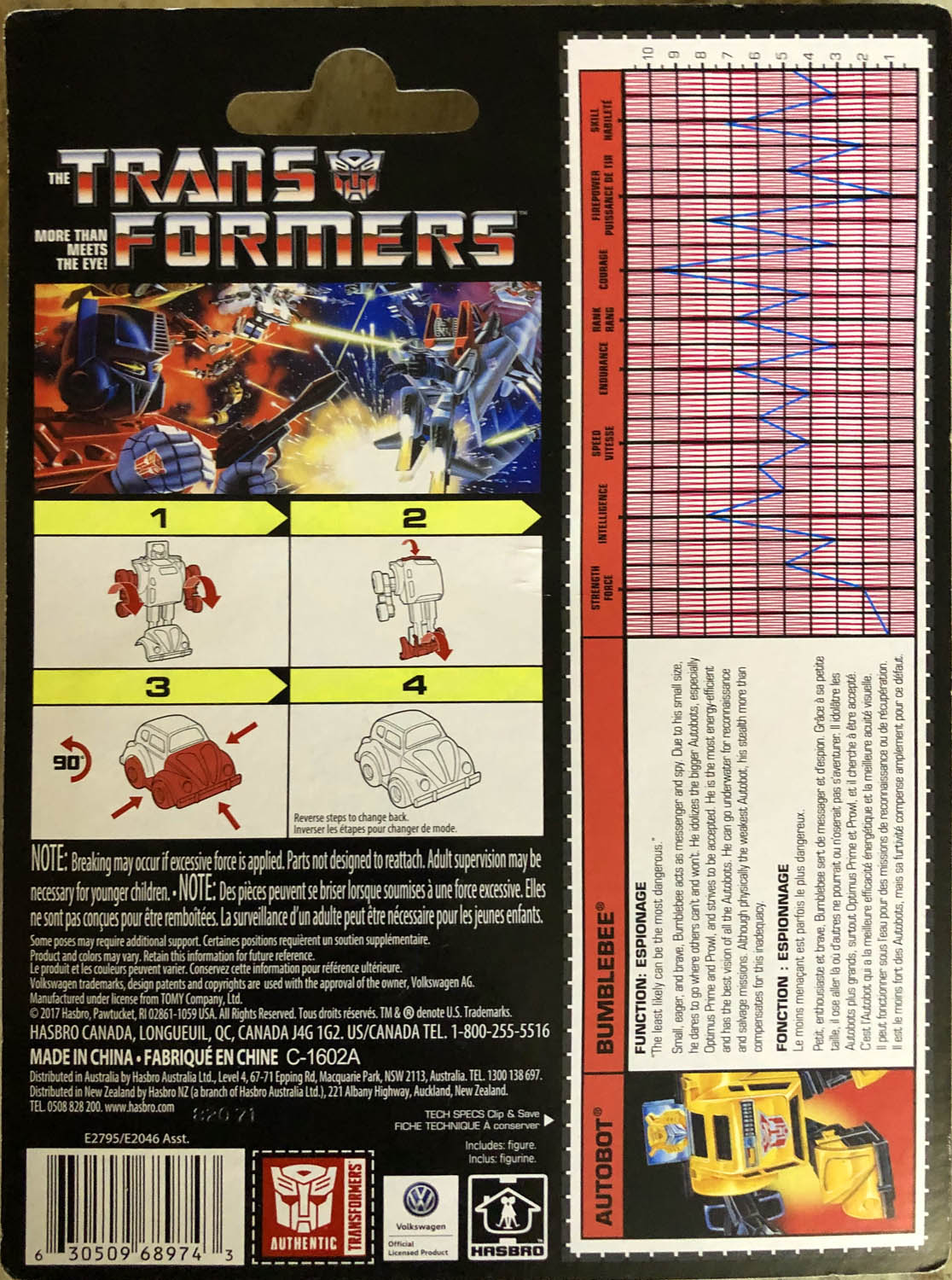 Bumblebee - Hasbro (Transformers G1 Reissue) action figure collectible - Main Image 2