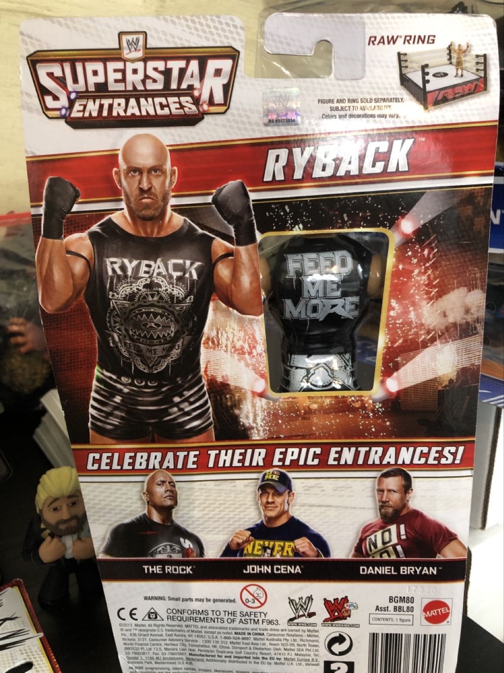Ryback - Mattel Wwe (Wrestling (WWE)) action figure collectible [Barcode 746775325541] - Main Image 2