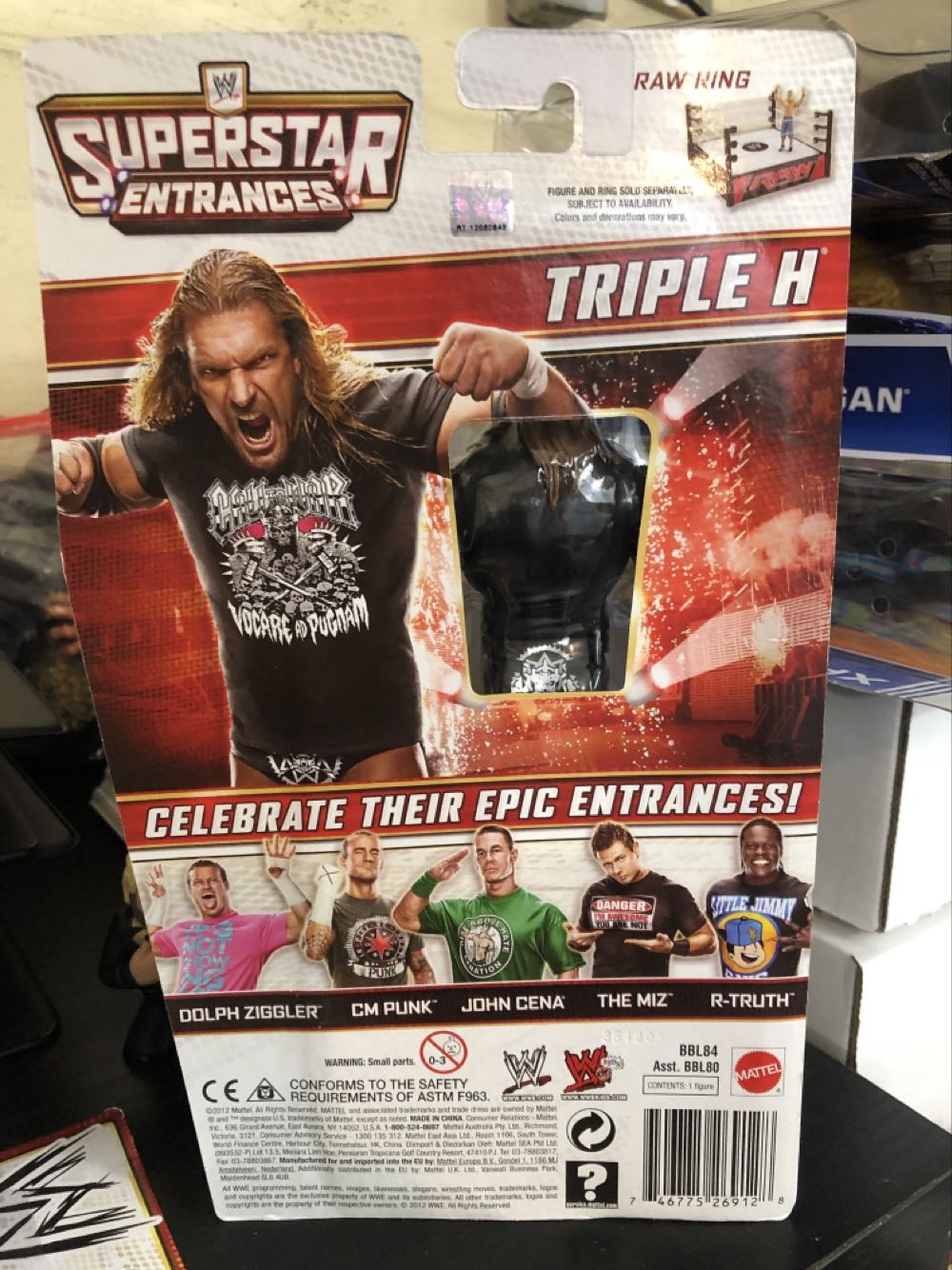 Triple H - Mattel Wwe (Wrestling (WWE)) action figure collectible [Barcode 746775269128] - Main Image 2