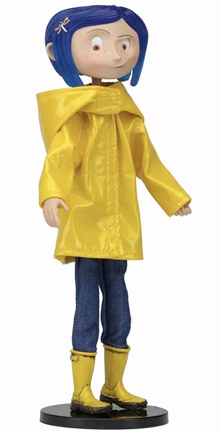 Coraline In Rain Coat - Neca (Coraline) action figure collectible [Barcode 634482495032] - Main Image 2