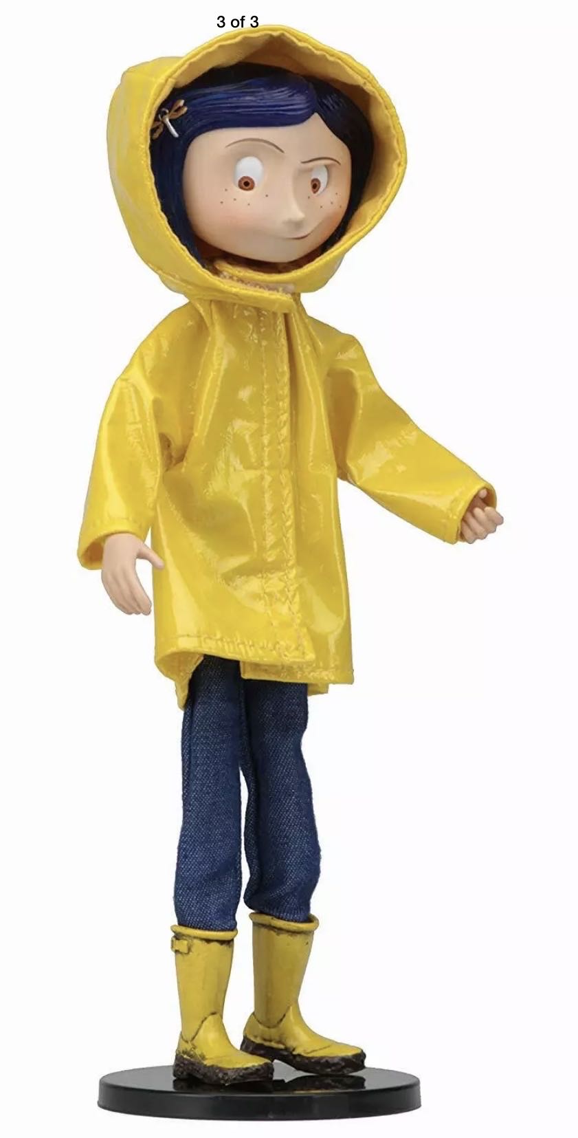 Coraline In Rain Coat - Neca (Coraline) action figure collectible [Barcode 634482495032] - Main Image 3