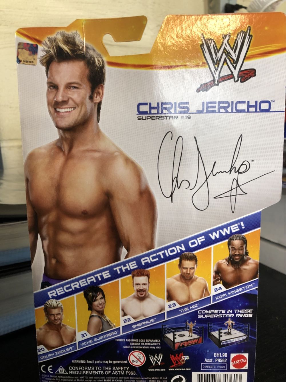 Chris Jericho - Mattel Wwe (Wrestling (WWE)) action figure collectible [Barcode 746775343613] - Main Image 2