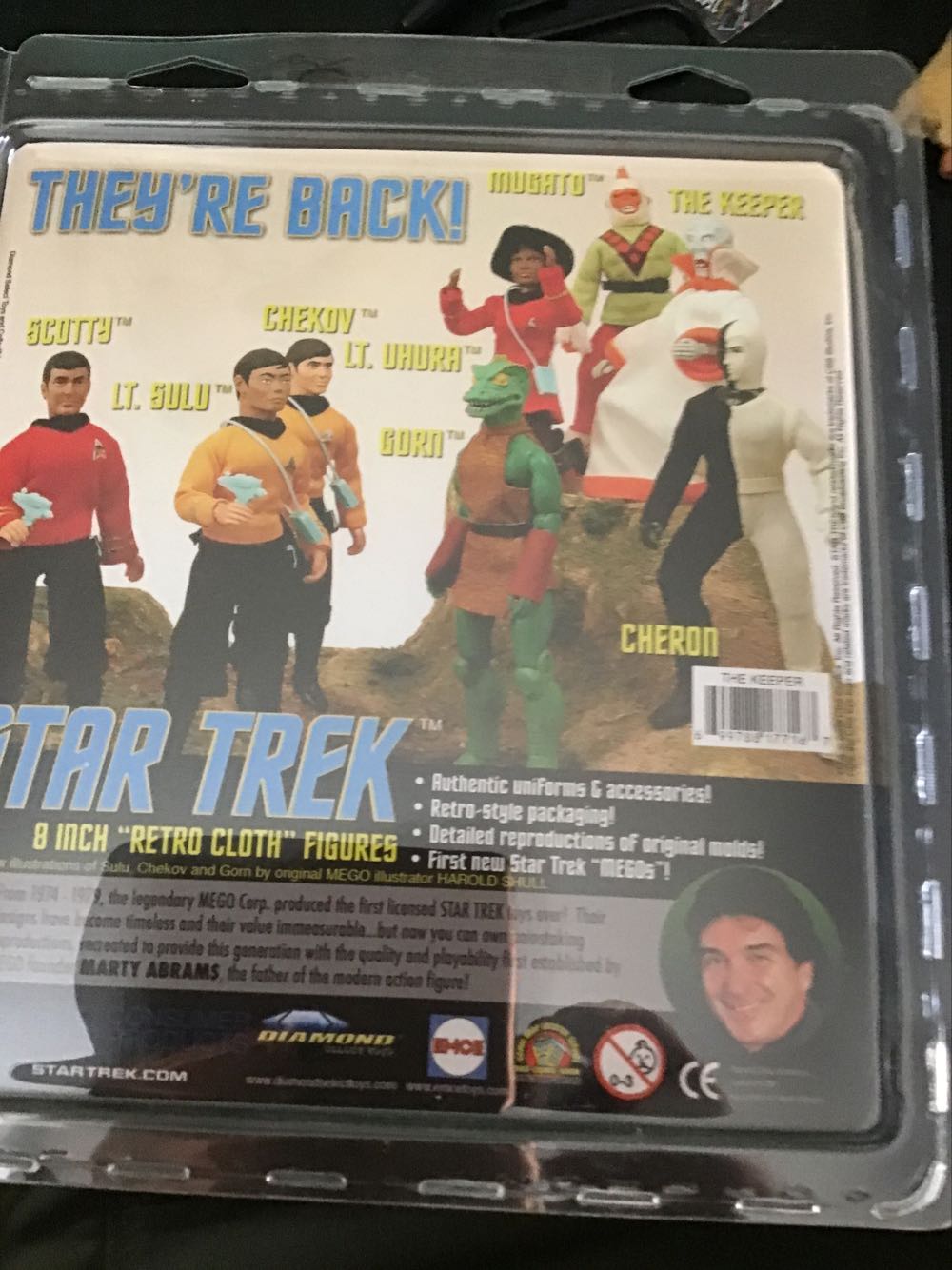 The Keeper - MEGO Corp. (Star Trek - The Original Series) action figure collectible [Barcode 699788177167] - Main Image 2