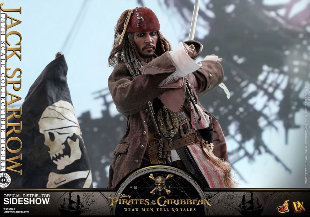 Jack Sparrow - Dead Men Tell No Tales - Hot Toys Limited (Pirates Of The Caribbean) action figure collectible [Barcode 4897011183329] - Main Image 3