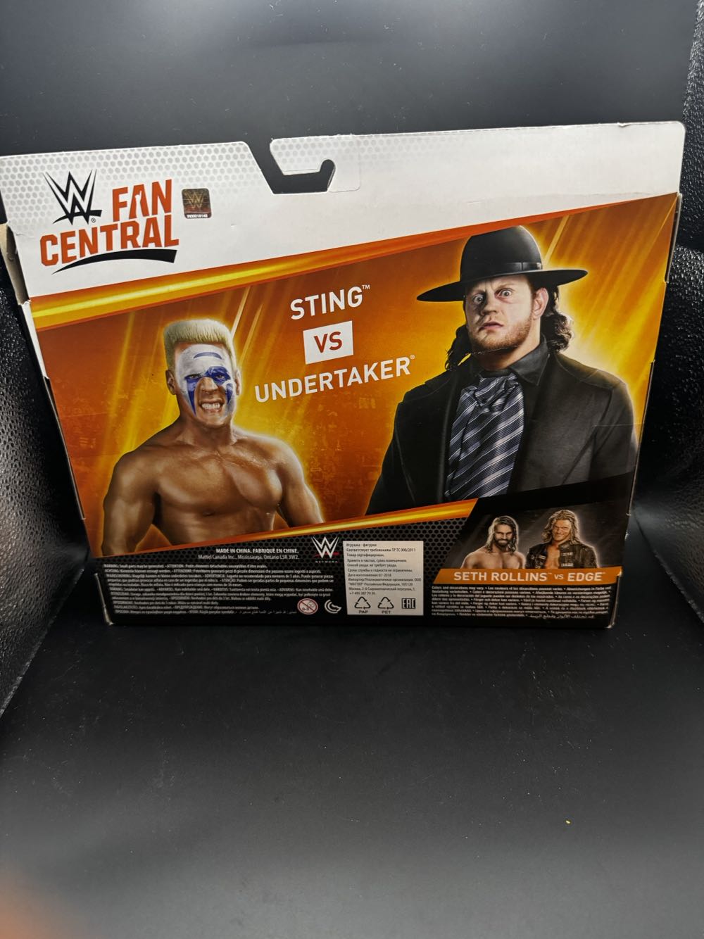 Sting & Undertaker - Mattel (WWE Battle Pack Series) action figure collectible [Barcode 887961602494] - Main Image 2