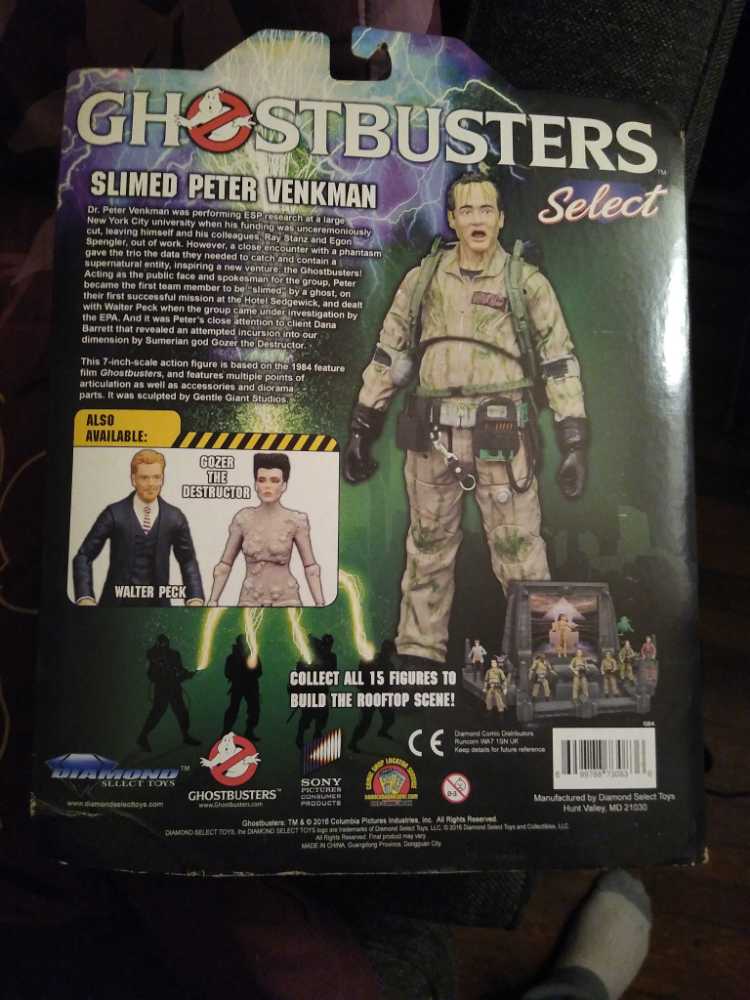 Peter Venkman ( Slimed ) - Diamond Select (Ghostbusters) action figure collectible [Barcode 699788730836] - Main Image 2