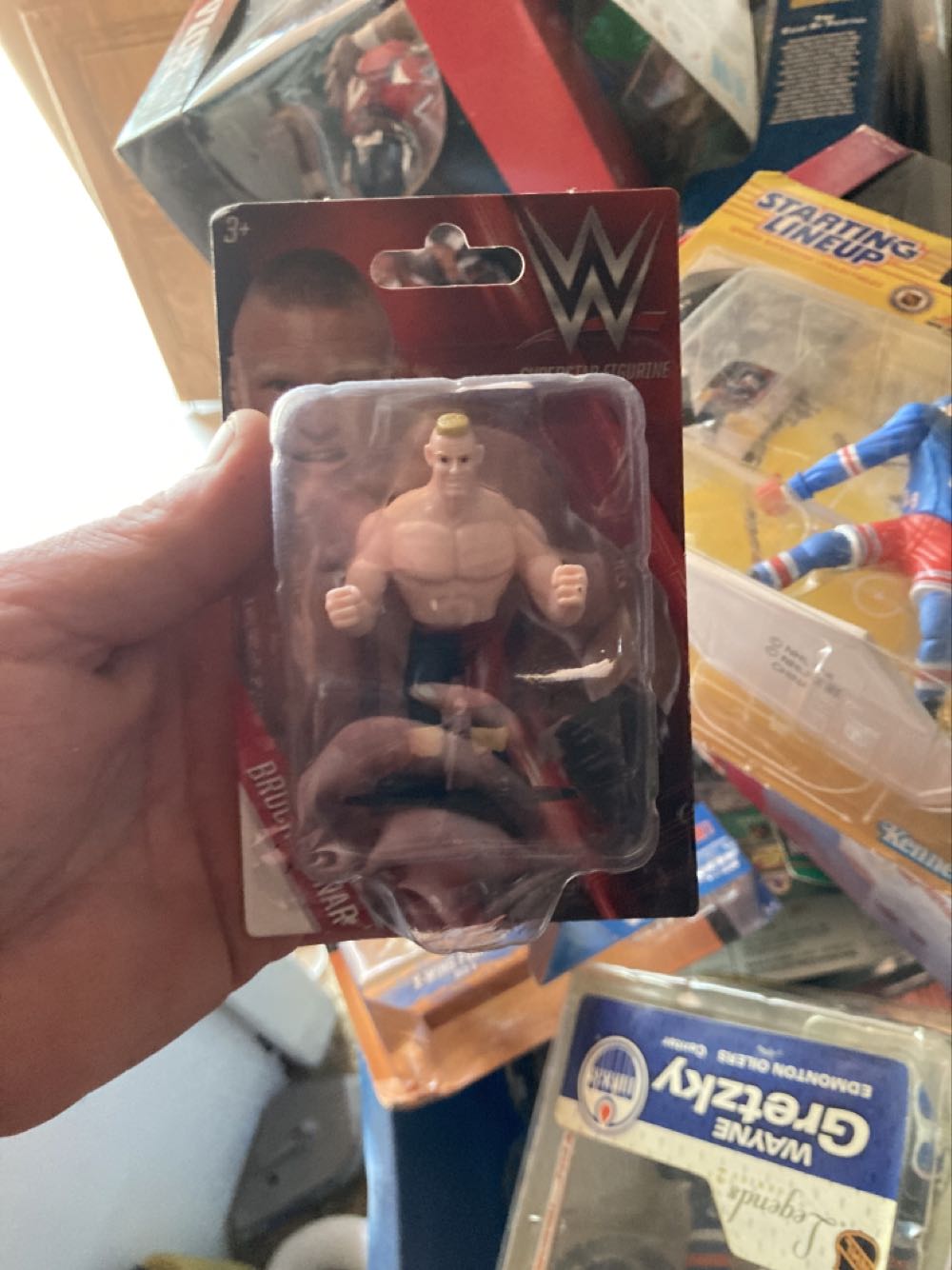 Brock Lesner - Beverly Hills Teddy Bear (WWE Superstar Figurines) action figure collectible [Barcode 639277275509] - Main Image 3