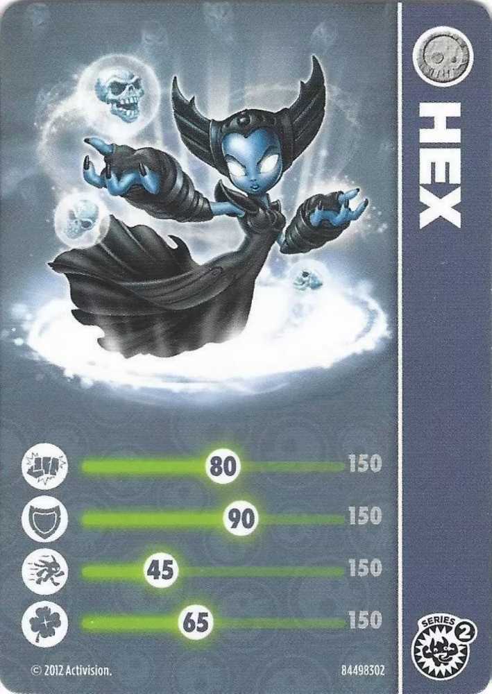Hex (Series 2) - Activision (Skylanders - Giants) action figure collectible - Main Image 3