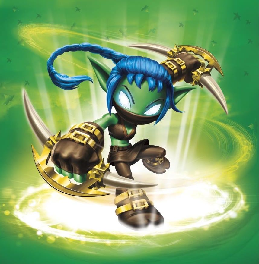 Skylanders “Stealth Elf” - Activision (Skylanders: Giants) action figure collectible - Main Image 2