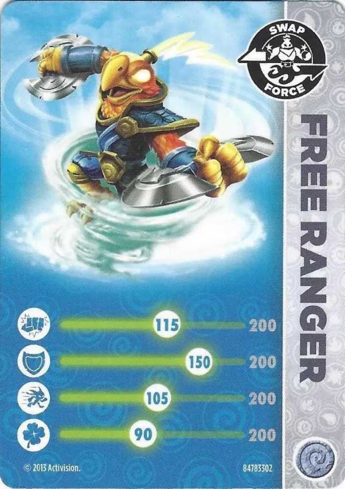Free Ranger (Swap) - Activision (Skylanders: Swap Force) action figure collectible - Main Image 3