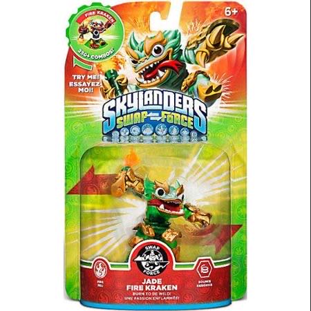 Jade Fire Kraken (Swap) - Activison Publishing, Inc. (Skylanders - Swap Force) action figure collectible - Main Image 2