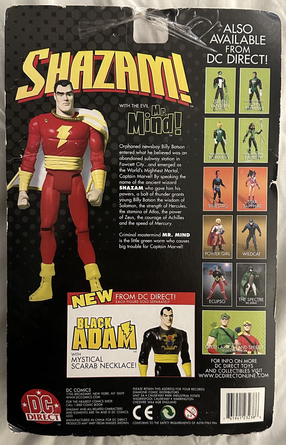 Shazam With The Evil Mr Mind - DC Direct (Dc Direct) action figure collectible [Barcode 761941232386] - Main Image 2