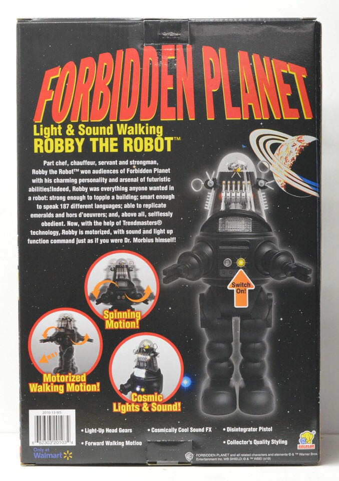 Forbidden Planet Robby The Robot - Goldlok (Forbidden Planet™) action figure collectible [Barcode 682303201034] - Main Image 2