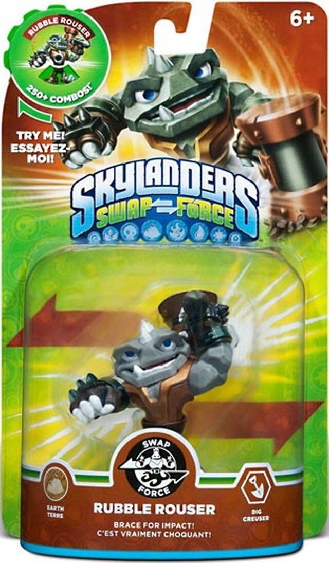 Rubble Rouser (Swap) - Activision (Skylanders: Swap Force) action figure collectible - Main Image 2