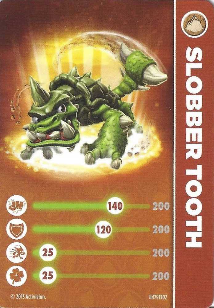 Slobber Tooth - Activision (Skylanders: Swap Force) action figure collectible - Main Image 3