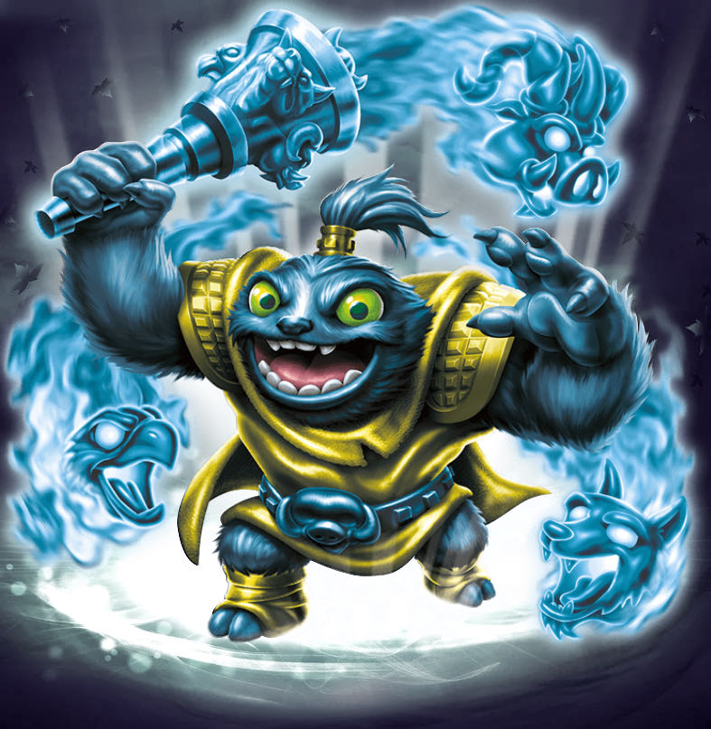 Skylanders Swap Force - Legendary Zoo Lou - Activision (Skylanders: Swap Force) action figure collectible - Main Image 2