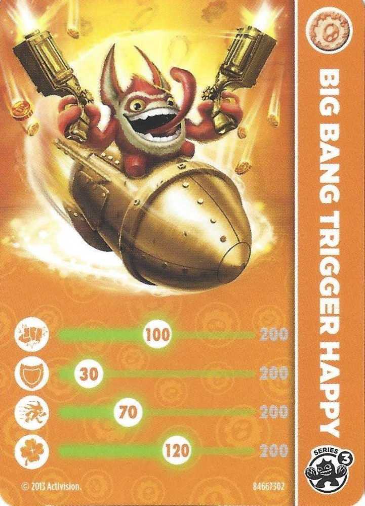 Big Bang Trigger Happy (Series 3) - Activision (Skylanders - Swap Force) action figure collectible - Main Image 3