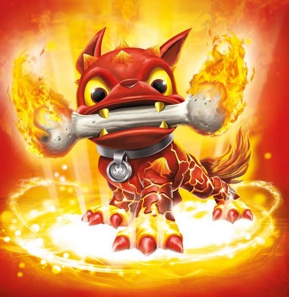 Skylanders - Swap Force - Fire Bone Hot Dog - Activision (Skylanders: Swap Force) action figure collectible - Main Image 2