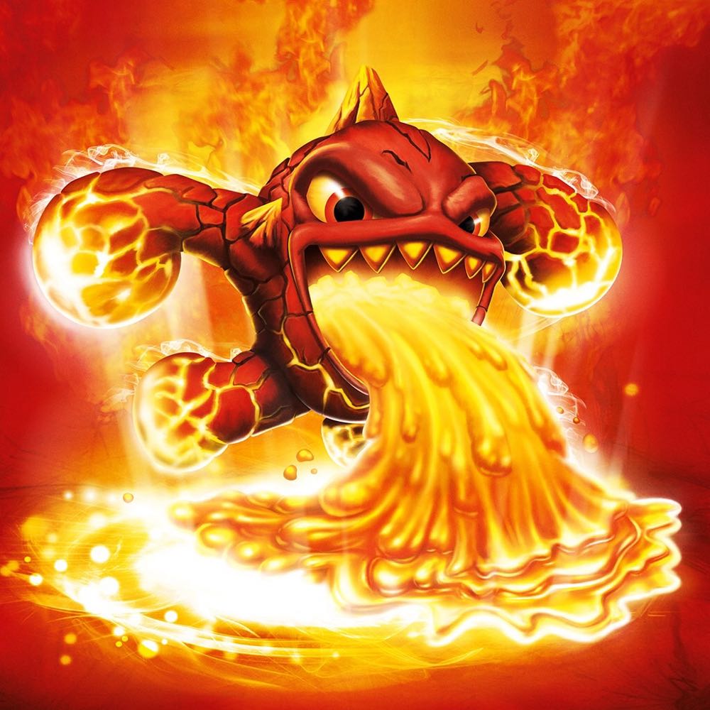 Lava Barf Eruptor (Series 3) - Activision (Skylanders - Swap Force) action figure collectible - Main Image 2