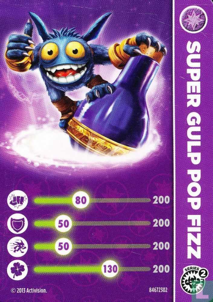 Super Gulp Pop Fizz (Series 2) - Activision (Skylanders: Swap Force) action figure collectible - Main Image 3