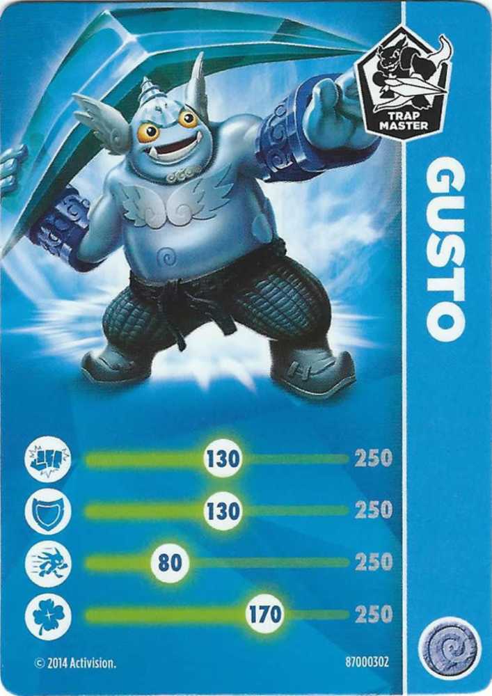 Gusto (Master) - Activision (Skylanders: Trap Team) action figure collectible - Main Image 3
