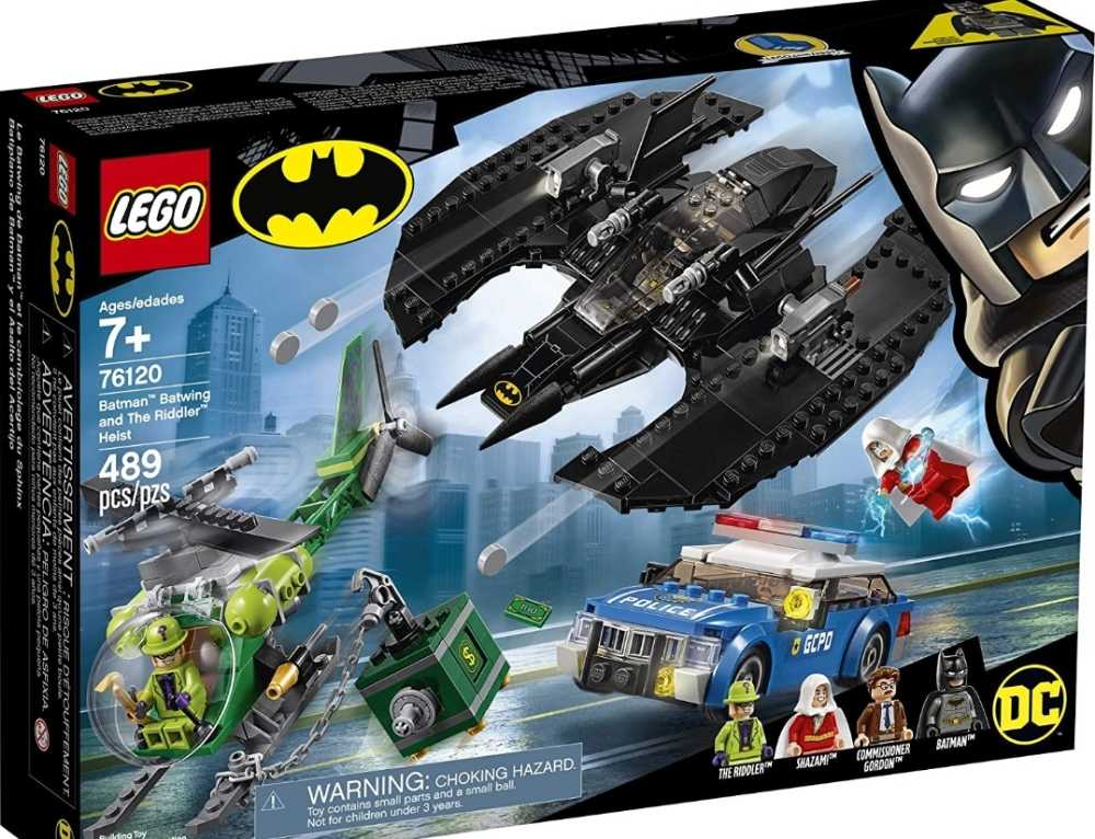 DC Super Heroes: Set #76120 - Batwing And The Riddler Heist - Lego action figure collectible [Barcode 673419303064] - Main Image 2