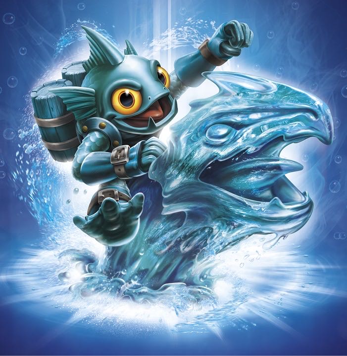 Skylanders Trap Team - Tidal Wave Gill Grunt - Activision (Skylanders: Trap Team) action figure collectible - Main Image 2