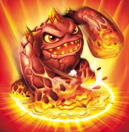 Skylanders “Eruptor” - Activision (Skylanders: Spyro’s Adventure) action figure collectible - Main Image 2