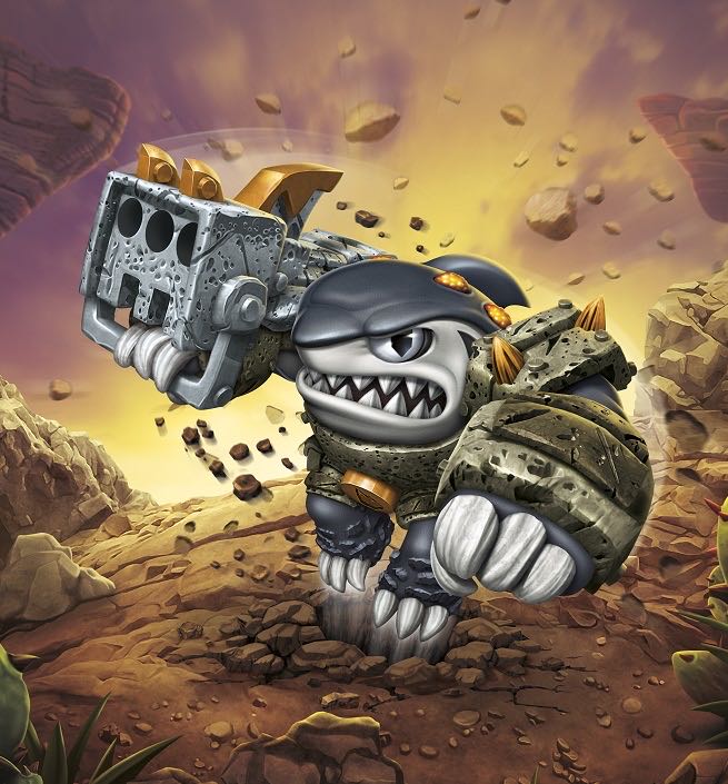 Shark Shooter Terrafin (Series 5) - Activision (Skylanders: Superchargers) action figure collectible - Main Image 2