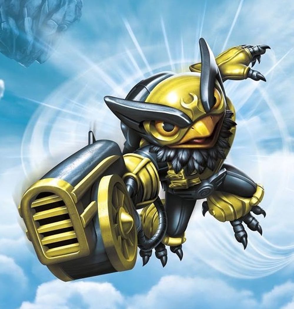 Skylanders Superchargers - Legendary Hurricane Jet-Vac - Activision (Skylanders: Superchargers) action figure collectible - Main Image 2