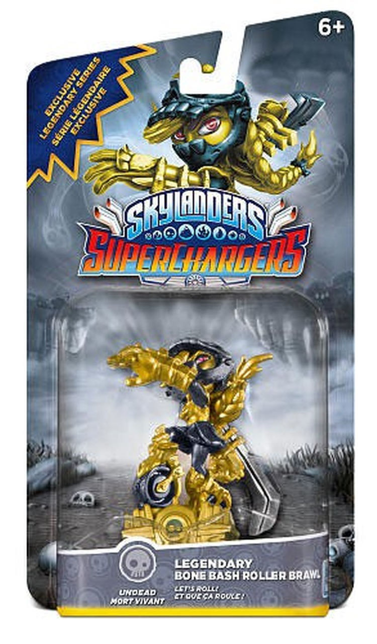 Skylanders Superchargers - Bone Bash Roller Brawl (Legendary) - Activision (Skylanders: Superchargers) action figure collectible - Main Image 2