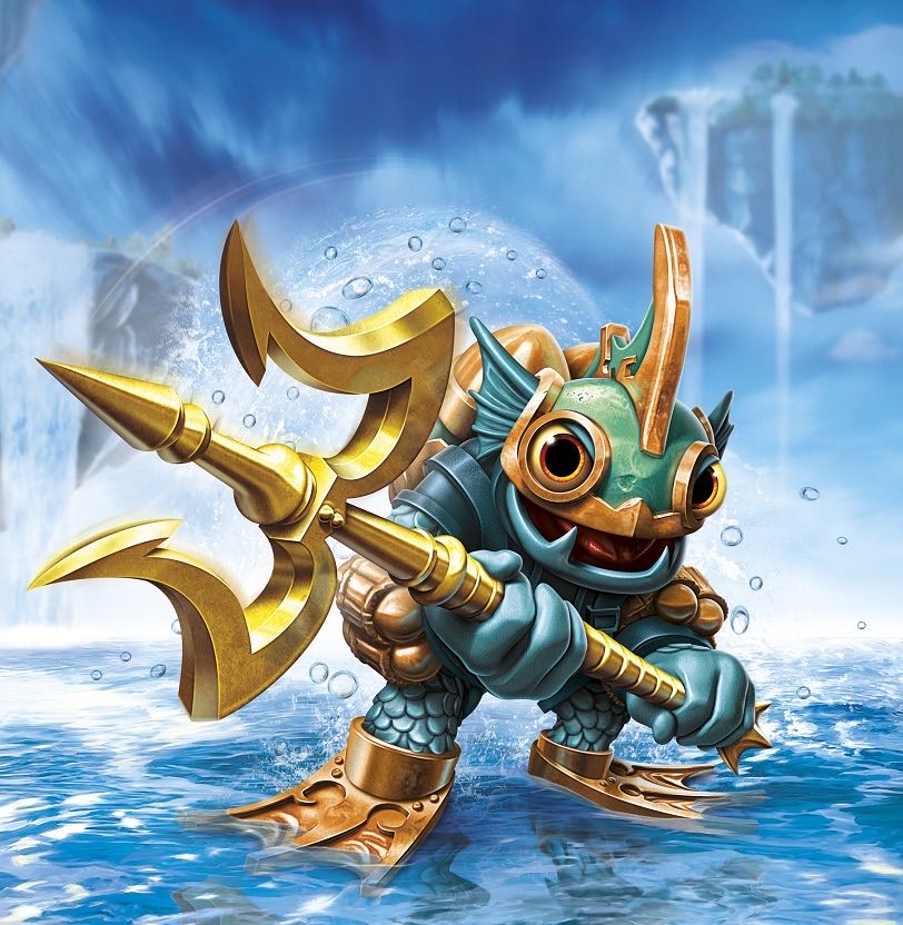Skylanders “Deep Dive Gill Grunt” - Activision (Skylanders: Superchargers) action figure collectible - Main Image 2