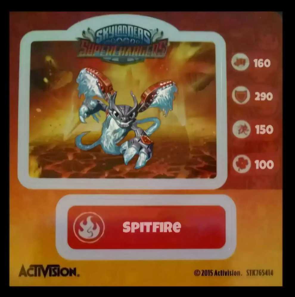 Spitfire - Activision (Skylanders: Superchargers) action figure collectible - Main Image 3