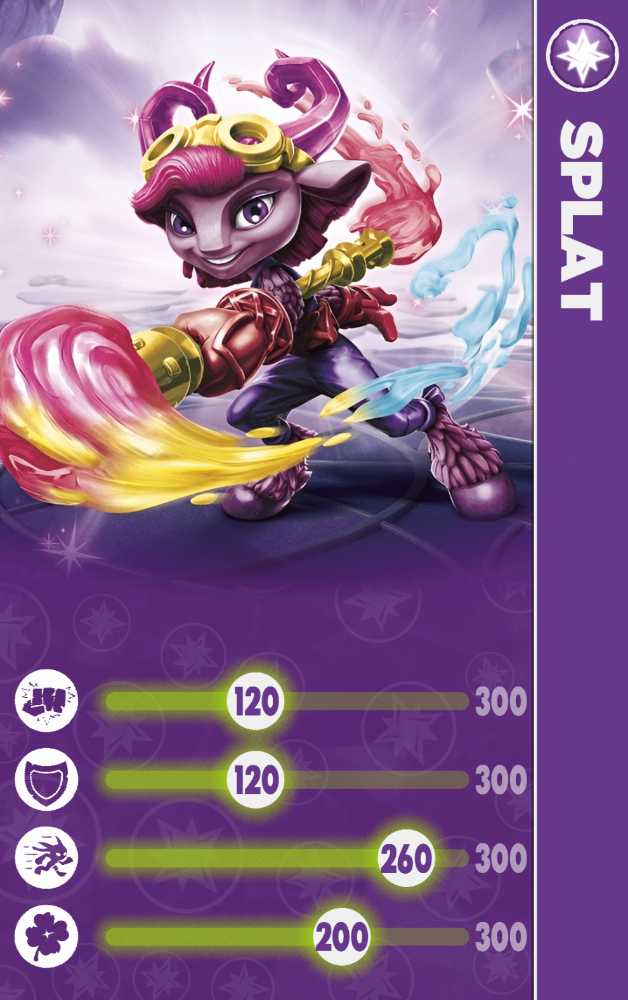Splat - Activision (Skylanders: Superchargers) action figure collectible - Main Image 3