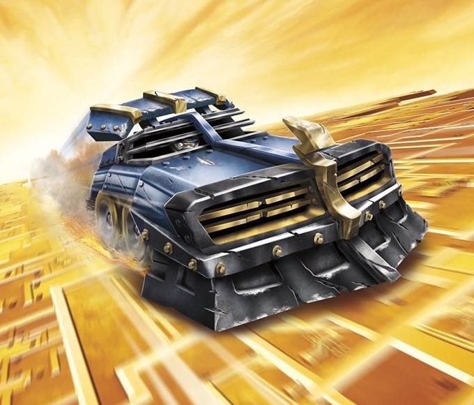 Skylanders Superchargers - Vehicles - Shield Striker - Activision (Skylanders: Superchargers) action figure collectible - Main Image 2