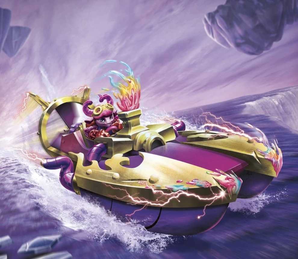 Splatter Splasher (Splat) - Activision (Skylanders: Superchargers) action figure collectible - Main Image 2