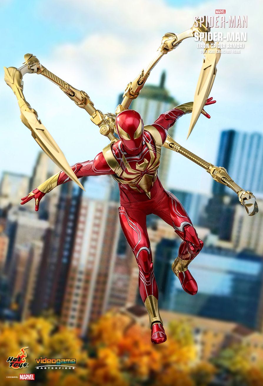 Hot Toys Iron Spider - Hot Toys (Hot Toys 1/6 Scale Figure) action figure collectible - Main Image 2