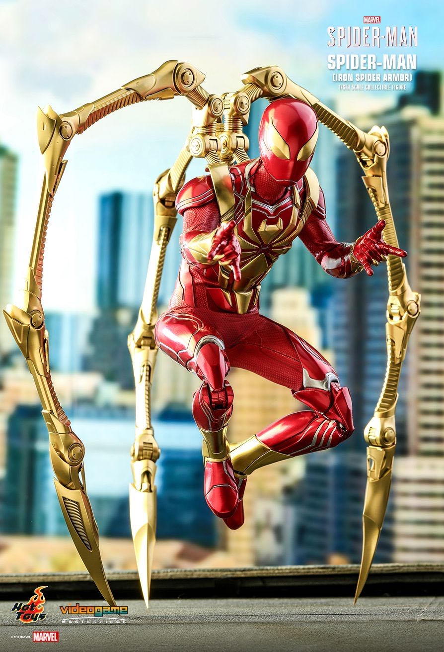 Hot Toys Iron Spider - Hot Toys (Hot Toys 1/6 Scale Figure) action figure collectible - Main Image 4
