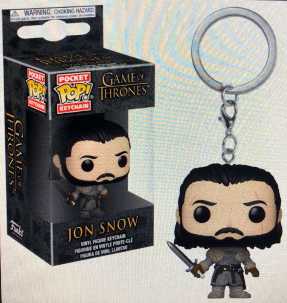Jon Snow Pocket Pop! - Funko (Game Of Thrones) action figure collectible [Barcode 849803044497] - Main Image 1