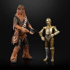 Star Wars The Black Series Chewbacca & C-3PO (Bespin) - Hasbro (Star Wars: The Black Series) action figure collectible [Barcode 630509891948] - Main Image 4