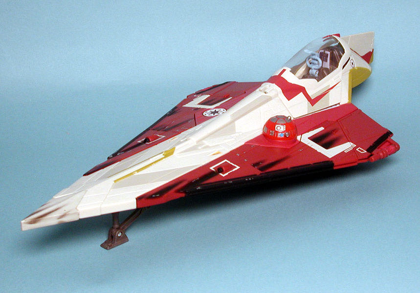 Obi-Wan Kenobi’s Jedi Starfighter - Hasbro (Star Wars: Attack Of The Clones) action figure collectible [Barcode 076930848692] - Main Image 4